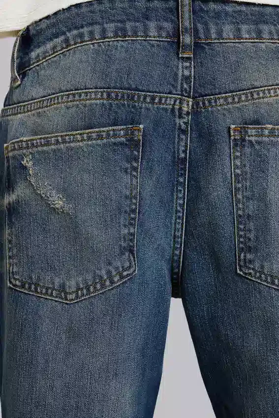 Mid Wash Blue Jude Bootcut-Jeans