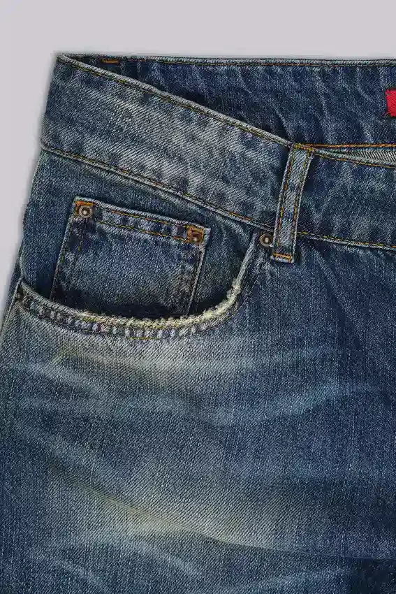 Mid Wash Blue Jude Bootcut-Jeans