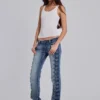 Military-Bootcut-Jeans „Cooper“