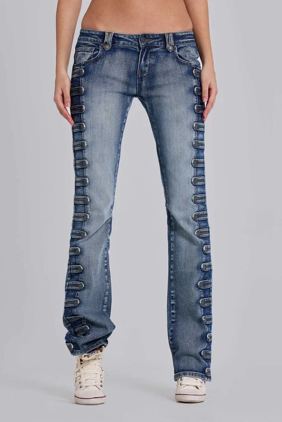 Military-Bootcut-Jeans „Cooper“