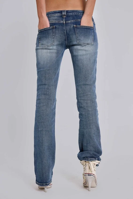 Military-Bootcut-Jeans „Cooper“