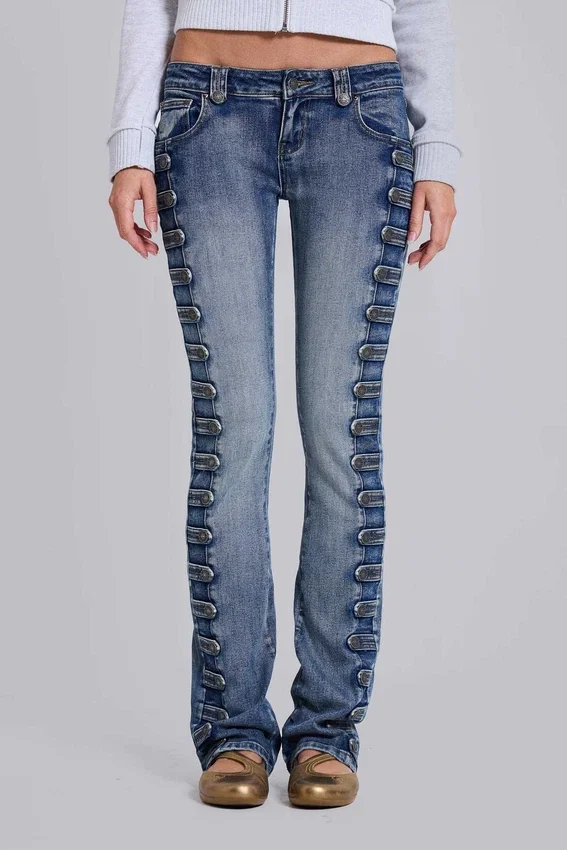 Military-Bootcut-Jeans „Cooper“