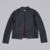 Militärjacke aus Leder