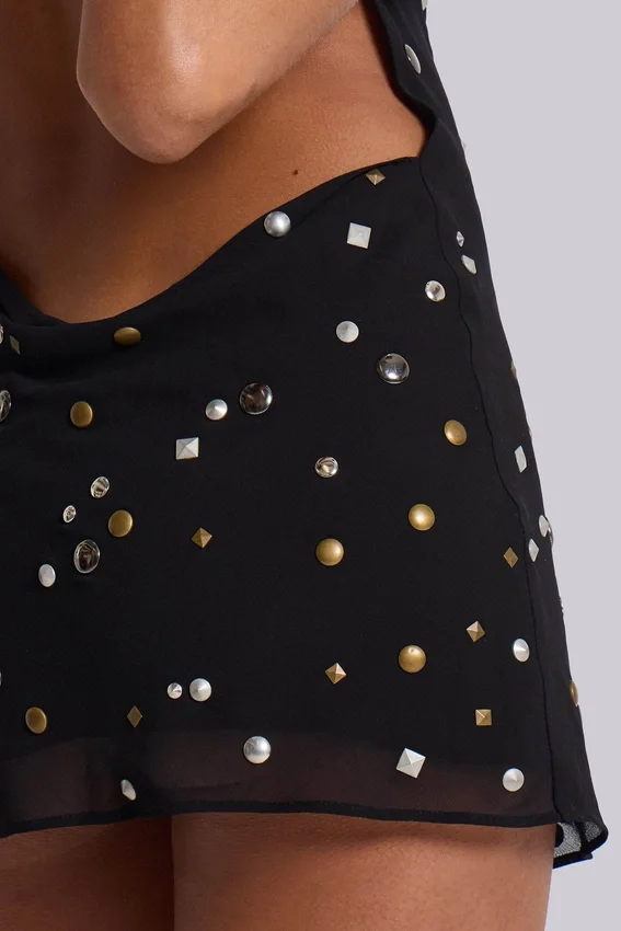 Mini-Kleid „Studded Mirage“