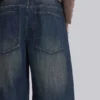 Mittelblaue Slub-Colossus-Jeans