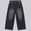 Mittelblaue Slub-Colossus-Jeans