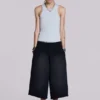Monster 3/4-Shorts, gewaschen, schwarz