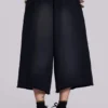 Monster 3/4-Shorts, gewaschen, schwarz
