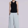 Monster 3/4-Shorts in Grau meliert