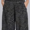 Monster Joggers in Anthrazit mit Leopardenmuster