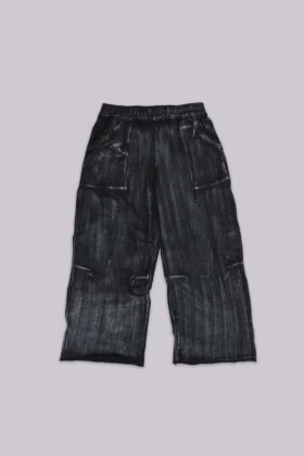 Monster Joggers in Gunmetal-Waschung