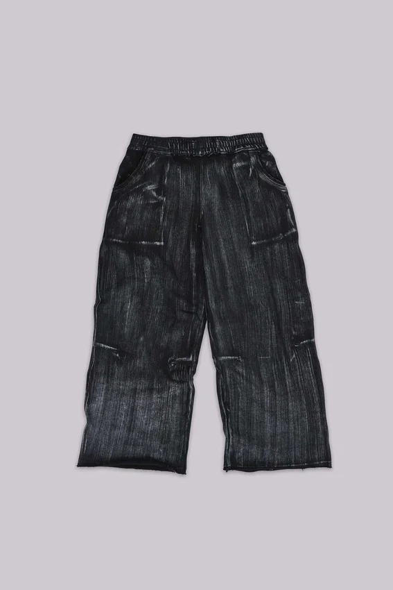 Monster Joggers in Gunmetal-Waschung
