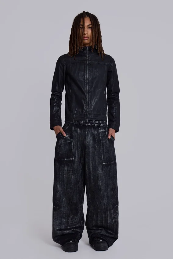 Monster Joggers in Gunmetal-Waschung