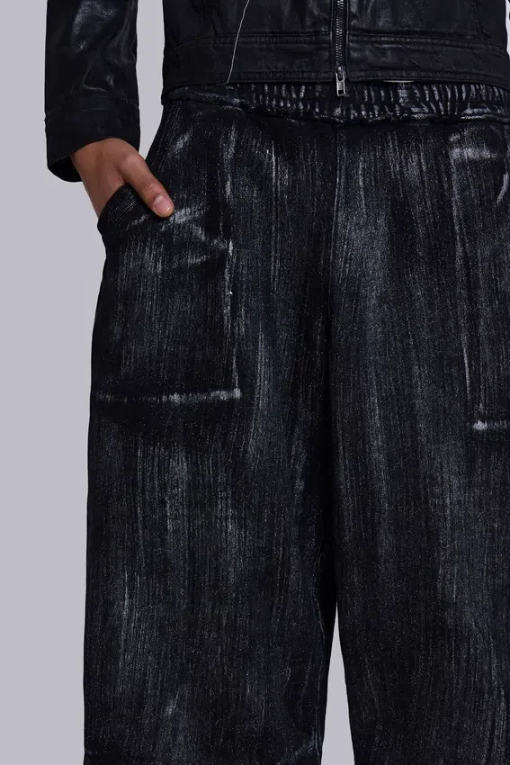 Monster Joggers in Gunmetal-Waschung