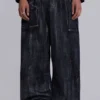 Monster Joggers in Gunmetal-Waschung