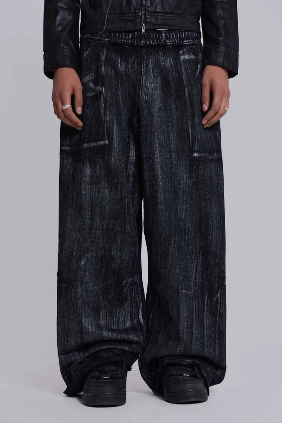 Monster Joggers in Gunmetal-Waschung