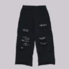 Monster Joggers mit Karomuster und Lagenlook