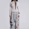 Monster Joggers „Stars and Stripes“ im Distressed-Look