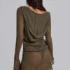 Naia Strick-Minikleid mit Kapuze