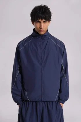 Navy Vapor Trainingsjacke als Oberteil