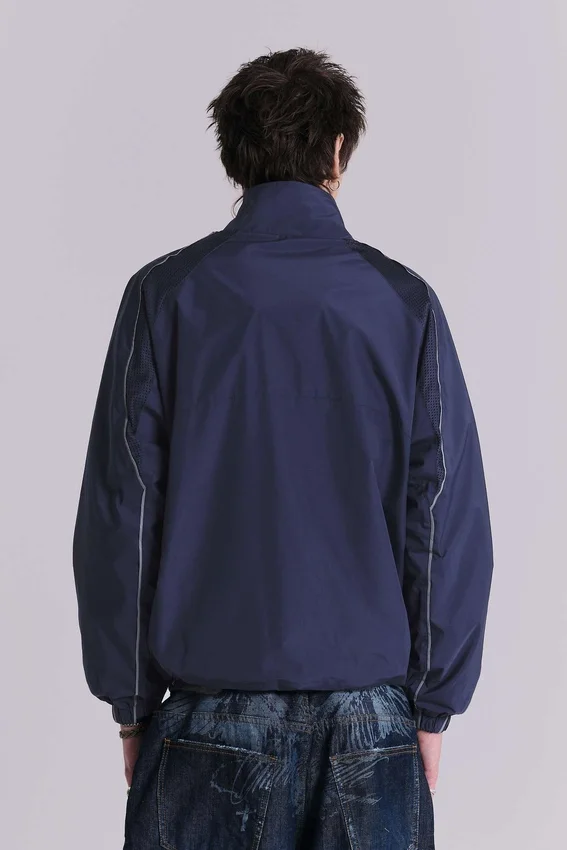 Navy Vapor Trainingsjacke als Oberteil