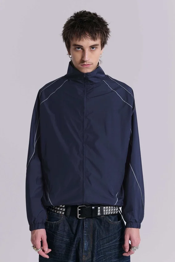 Navy Vapor Trainingsjacke als Oberteil