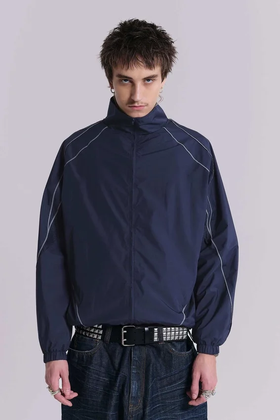 Navy Vapor Trainingsjacke als Oberteil