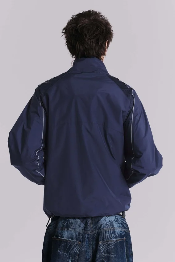 Navy Vapor Trainingsjacke als Oberteil