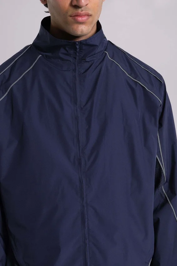 Navy Vapor Trainingsjacke als Oberteil