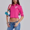 Nella-Poloshirt in Pink