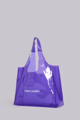 Neon-lila Badetasche