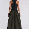 Nexis Nylon-Ballon-Parachute Pants in Khaki