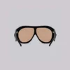 Noctra XL Stud Sonnenbrille in Amber
