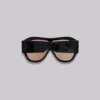 Noctra XL Stud Sonnenbrille in Amber