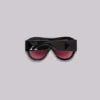 Noctra XL Stud Sonnenbrille in Damson