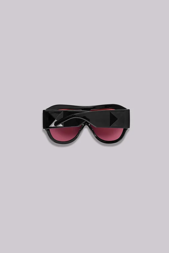 Noctra XL Stud Sonnenbrille in Damson