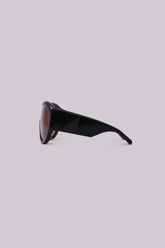 Noctra XL Stud Sonnenbrille in Damson