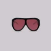 Noctra XL Stud Sonnenbrille in Damson