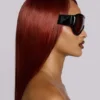 Noctra XL Stud Sonnenbrille in Damson
