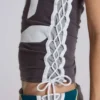 Nr. 5 Fußball-Skort mit Schnürung