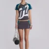 Nr. 5 Fußball-Skort mit Schnürung