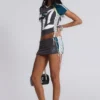Nr. 5 Fußball-Skort mit Schnürung