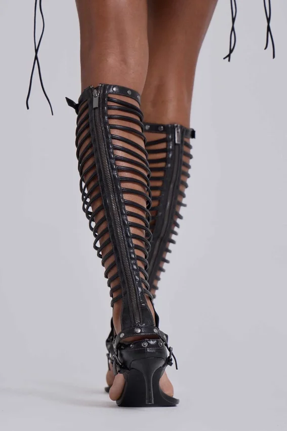 Nyxen 2-in-1-Gladiator-Sandalenstiefel