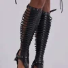 Nyxen 2-in-1-Gladiator-Sandalenstiefel