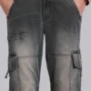 Off-Duty-Cargohose mit geradem Bein