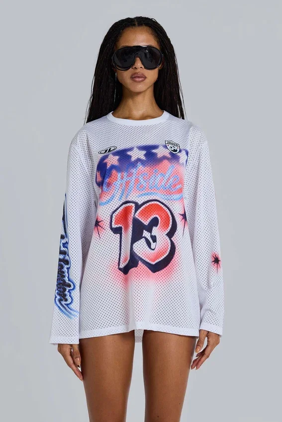 Off-Side Airbrush Airtex Oversize-T-Shirt