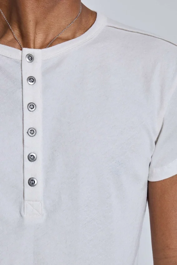 Off-White Haze Henley-T-Shirt