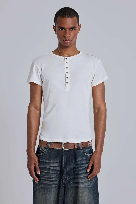 Off-White Haze Henley-T-Shirt