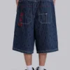 Ollie-Jorts mit Nadelstreifen