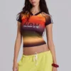 Ombre Nr. 13 Fußball-Baby-T-Shirt